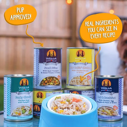Weruva Classic Dog Food, Variety Pack, Baron's Batch, Wet Dog Food, 5.5oz Cans (Pack of 24)