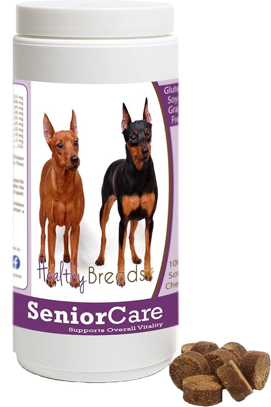Healthy Breeds Miniature Pinscher Senior Dog Care Soft Chews 100 Count