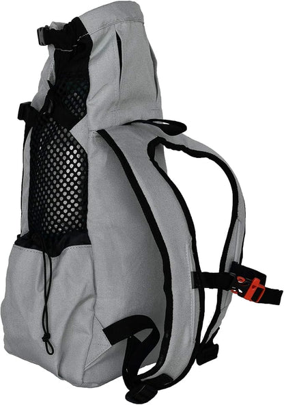 K9 Sport Sack | Dog Carrier Adjustable Backpack (X-Small, Air 2 - Charcoal Grey)