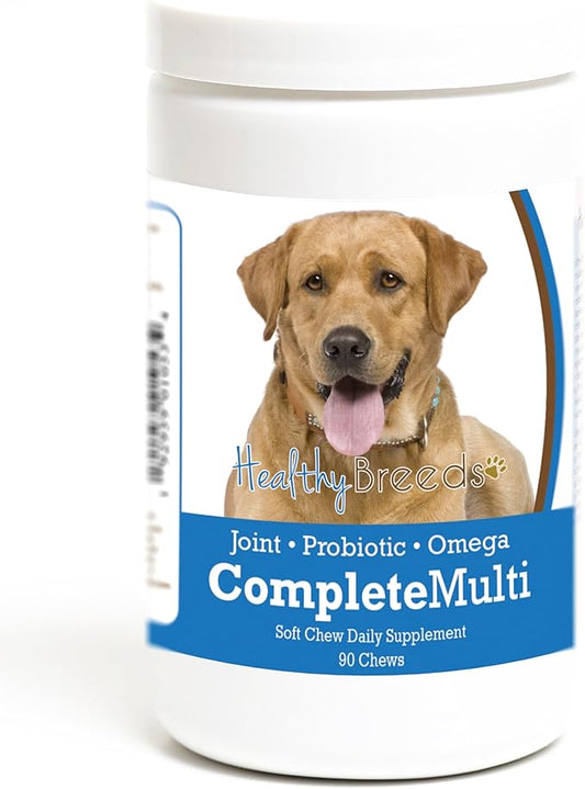 Healthy Breeds Labrador Retriever All in One Multivitamin Soft Chew 90 Count