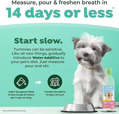 TropiClean Fresh Breath for Puppy Breath | Breath Freshener | Puppy Dental Care Made Easy | Puppy Mouthwash | Made in the USA | 16 oz.