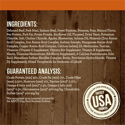 Merrick Premium Grain Free Dry Adult Dog Food, Wholesome And Natural Kibble, Real Texas Beef And Sweet Potato - 4.0 lb. Bag