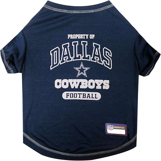 NFL PET SHIRT for Dogs & Cats - DALLAS COWBOYS Dog T-Shirt, X-Large. - Cutest Pet Tee Shirt for the real sporty pup
