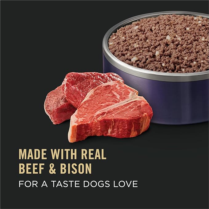 Purina Pro Plan Sport High Protein Beef & Bison Entrée Wet Dog Food - (Pack of 12) 13 oz. Cans