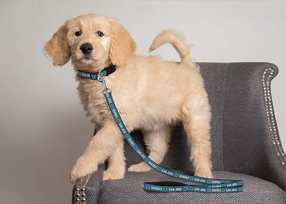 Pets First NHL SAN Jose Sharks Leash for Dogs & Cats, Large. - Walk Cute & Stylish! The Ultimate Hockey Fan Leash!, 6 ft Long x 1 in Width, SJS-3031-LG