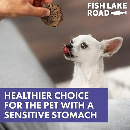 Freeze Dried Dog Treats – Dog Treats with High Omega 3 Values – Dog Training Treats for Peak Pet Performance – Ideal Puppy Treats with Fish Oil and Vitamin D