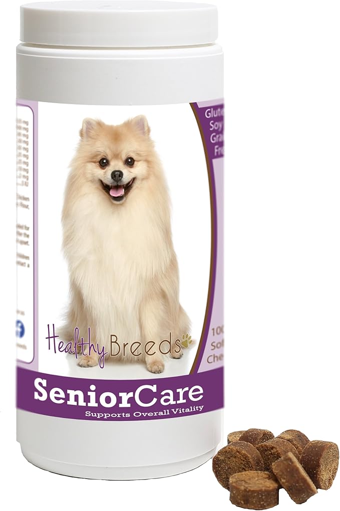 Healthy Breeds Pomeranian Senior Dog Care Soft Chews 100 Count