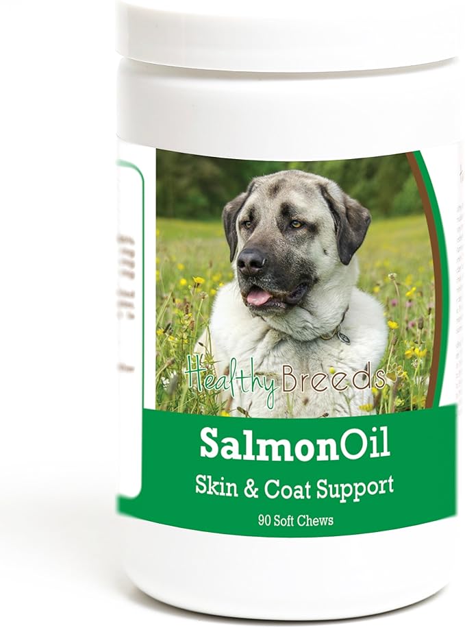 Healthy Breeds Anatolian Shepherd Dog Salmon Oil Soft Chews 90 Count