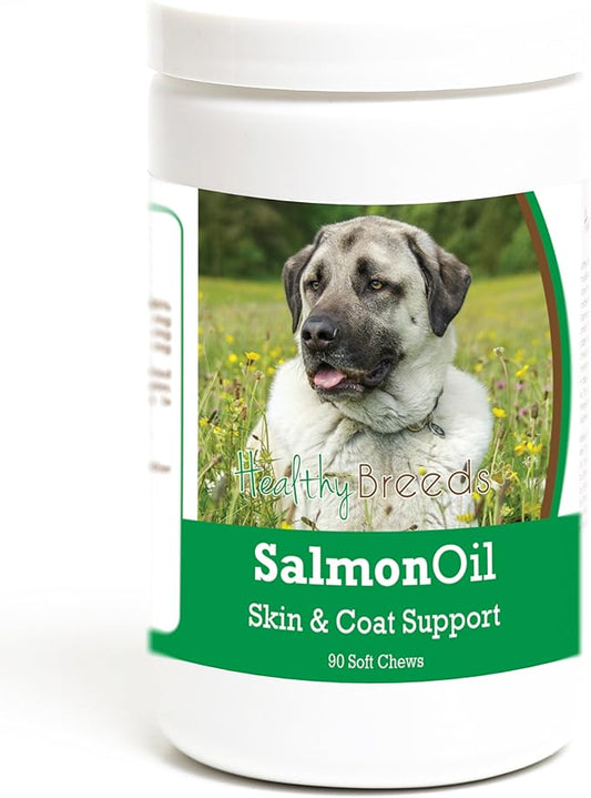 Healthy Breeds Anatolian Shepherd Dog Salmon Oil Soft Chews 90 Count