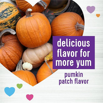 Wellness Pumpkin Patch Flavored Soft Chew Digestive Health Supplements for Dogs, 90 Count