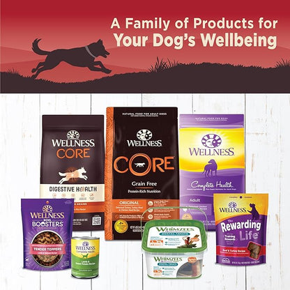 Wellness CORE 95% Natural Wet Grain Free Canned Dog Food, Beef & Carrots,12.5-Ounce Can (Pack of 12)