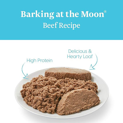 Solid Gold High Protein Wet Dog Food - Barking At The Moon Grain Free with Real Beef - 12Ct/13.2Oz Can