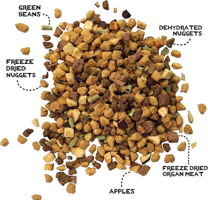 Simple Food Project The Freeze Dried Raw Dog Food Topper Featuring Only 16 Organic Human Grade Ingredients [3 Pack Variety - 1oz Samples]