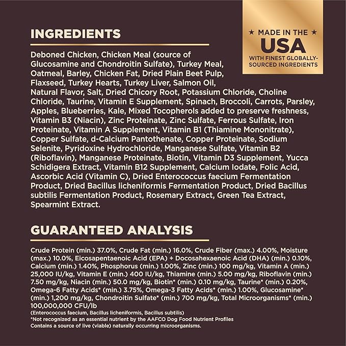 Wellness CORE+ Dry Puppy Food with Wholesome Grains, Natural Ingredients, Made in USA with Real Freeze-Dried Meat (Puppy, Turkey, 10 lbs)