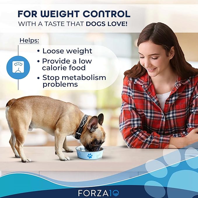 Forza10 Active Weight Management Dog Food, 8 Pound Bag Dry Dog Food, Fish Flavor Weight Loss Dog Food, Diet Dog Food for Adult Dogs and All Breeds