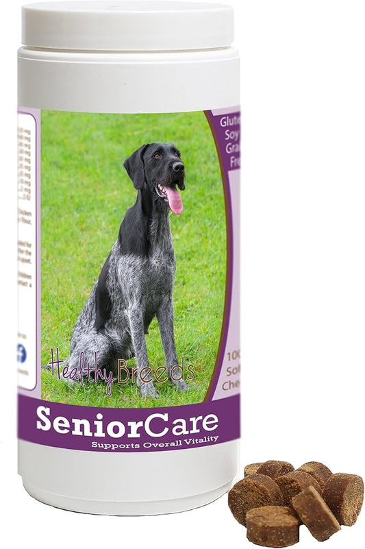 Healthy Breeds German Wirehaired Pointer Senior Dog Care Soft Chews 100 Count