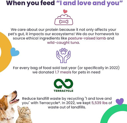 I and love and you Nice Jerky Bites - Chicken + Duck - Grain Free, Real Beef, Training Treat, Chewy Dog Treats, Filler Free, 4oz