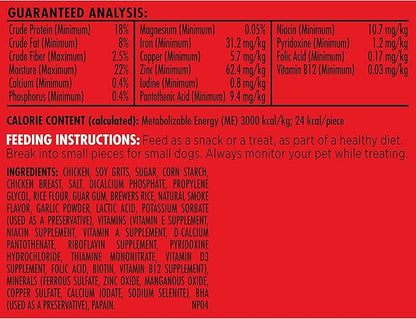 Milk-Bone Soft & Chewy Dog Treats, Chicken Recipe, 5.6 Ounce (Pack of 10) Made with Real Chicken Breast
