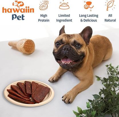 Beef Jerky Tenders Dog Treats 8 oz, Rawhide-Free, Grain-Free, Made with Real Meat, Healthy, Long-Lasting and Great Tasting Treat