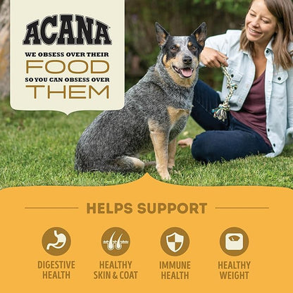 ACANA Grain Free Dry Dog Food, Free-Run Poultry Dog Food Recipe, 13lb