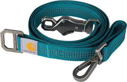Carhartt Pet Durable Nylon Webbing Leashes for Dogs, Reflective Stitching for Visibility, Shaded Spruce, Large