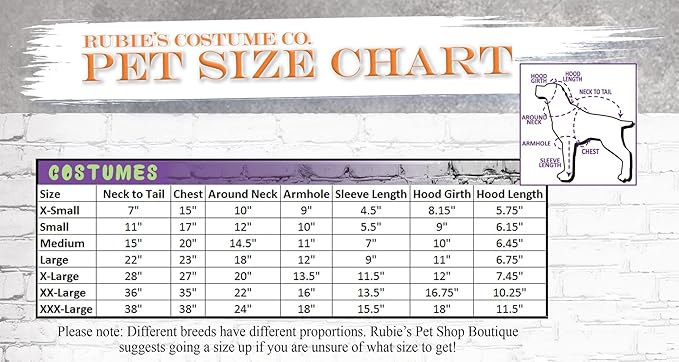 Rubie's Walking Pirate Pet Costume, Small