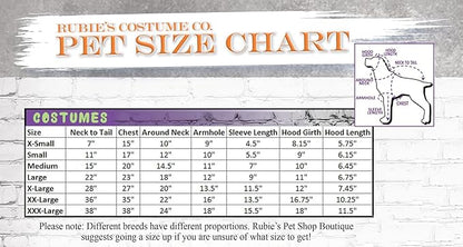 Rubie's Walking Pirate Pet Costume, Small