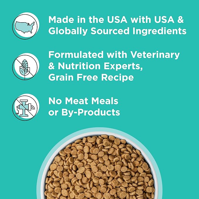 BIXBI Rawbble Dry Dog Food, Duck, 24 lbs - USA Made with Fresh Meat - No Meat Meal & No Corn, Soy or Wheat - Freeze Dried Raw Coated Dog Food - Minimally Processed for Superior Digestibility