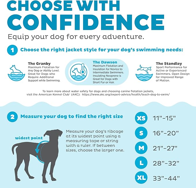 Outward Hound Dawson Swim Red Dog Life Jacket, XL