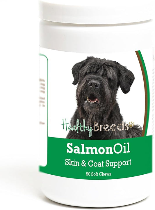 Healthy Breeds Black Russian Terrier Salmon Oil Soft Chews 90 Count