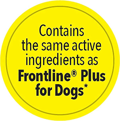 FirstAct Plus Flea Treatment for Dogs, Extra Large Dogs 89+ lbs, 3 Doses, Same Active Ingredients as Frontline Plus Flea and Tick Prevention for Dogs
