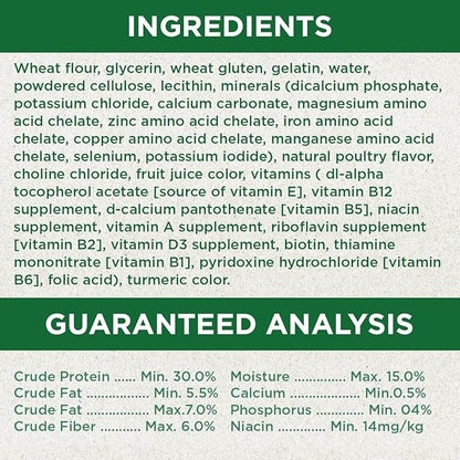 Greenies Original Petite Natural Dental Care Dog Treats, 12 oz. Pack (20 Treats)