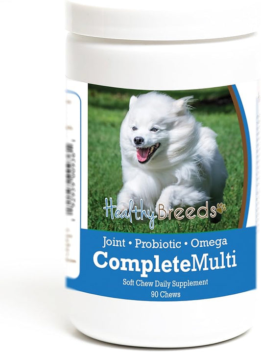 Healthy Breeds American Eskimo Dog All in One Multivitamin Soft Chew 90 Count