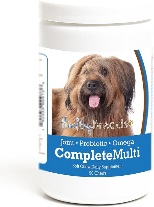Healthy Breeds Briard All in One Multivitamin Soft Chew 90 Count
