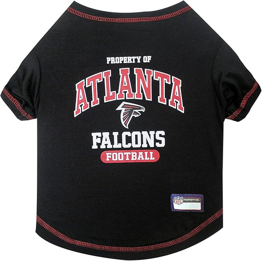 Pets First PET SHIRT for Dogs & Cats - NFL ATLANTA FALCONS Dog T-Shirt, Small. - Cutest Pet Tee Shirt for the real sporty pup