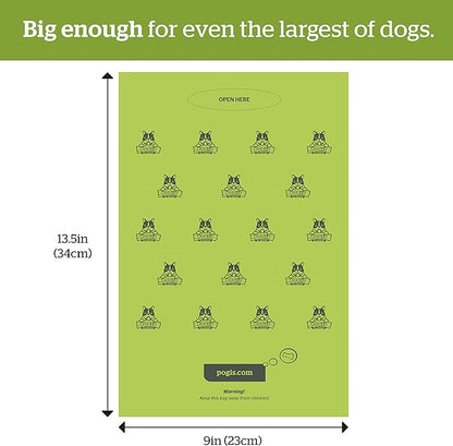 Pogi's Pet Supplies Poop Bags - 50 Rolls (750 Dog Poop Bags) +2 Dispensers - Leak-Proof, Earth-Friendly Poop Bags for Dogs