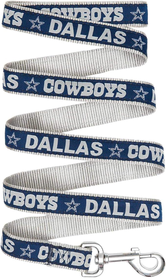 Pets First NFL Pet Leash, Large, Dallas Cowboys