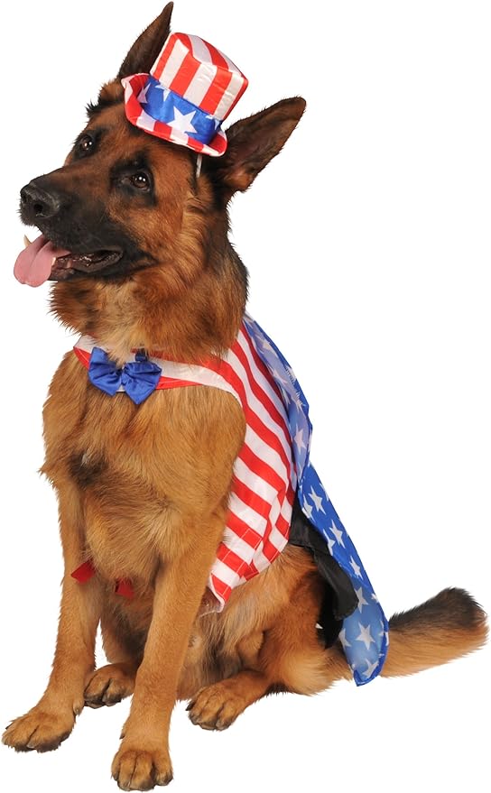 Rubie's Uncle Sam Pet Costume, Medium (Pack of 2)