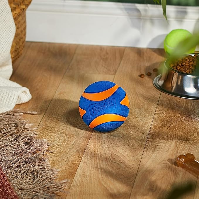 Chuckit! Ultra Squeaker Dog Ball, Fetch Toy, Extra Large - 3.5 inch, For 100lb and over, 1 Pack