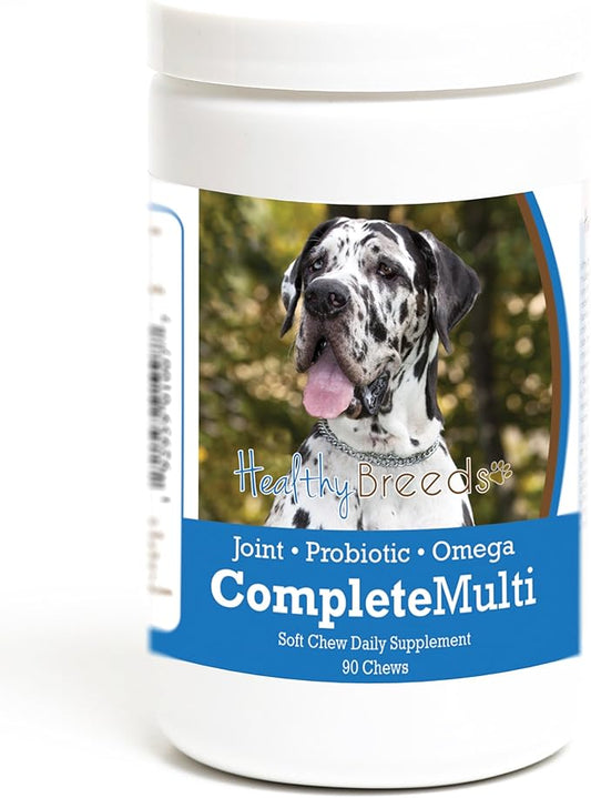 Healthy Breeds Great Dane All in One Multivitamin Soft Chew 90 Count