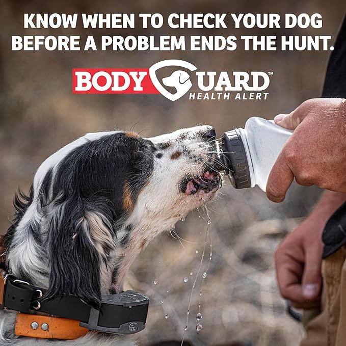 SportDOG Brand FieldSentinel 825 Shock Collar for 2 dogs with Bodyguard Health Alerts – World’s First E-Collar w/ Health Monitoring – ½ Mile Range - Train with Shock, Vibrate, and Tone