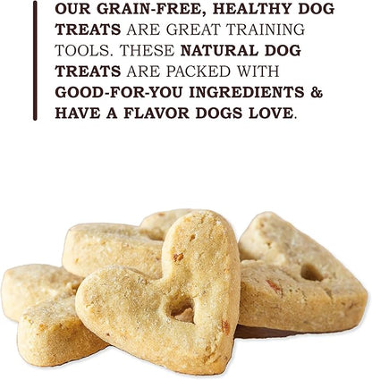 What's Barking Roasted Duck with Orange & Carrots Crunchy Hearts - Premium Dog Treats, Natural Ingredients, No Wheat, Made in USA - 6 Oz (Pack of 3)