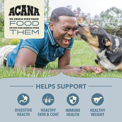 ACANA Wholesome Grains Dry Dog Food, Sea to Stream, Saltwater and Freshwater Fish & Grains Recipe, 22.5lb