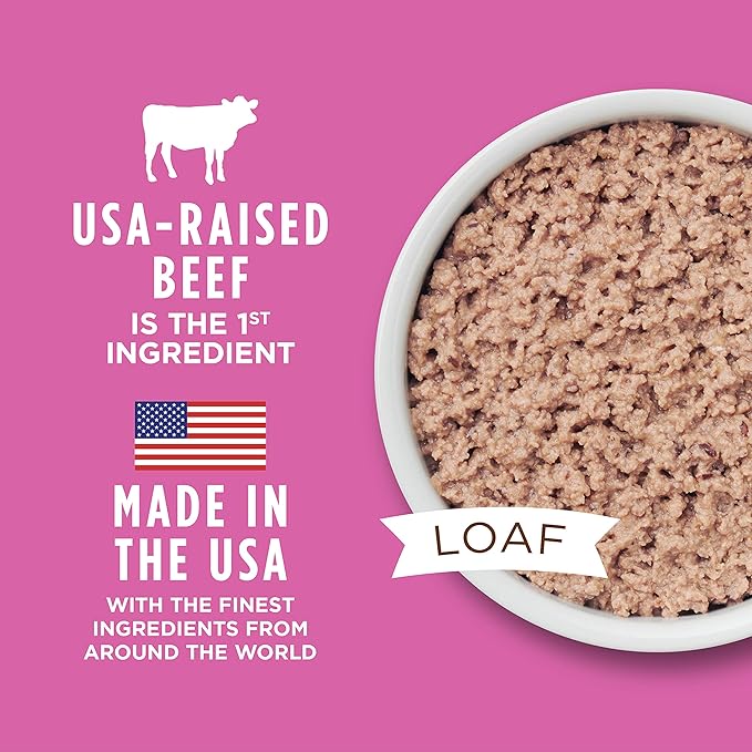 Instinct Original Small Breed Grain Free Real Beef Recipe Natural Wet Canned Dog Food, 3 oz. Cans (Case of 24)
