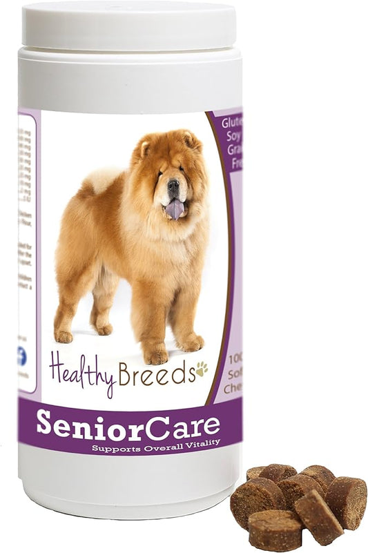 Healthy Breeds Chow Chow Senior Dog Care Soft Chews 100 Count