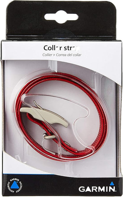 Garmin 3/4-Inch Red Collar Strap for Garmin Delta Series