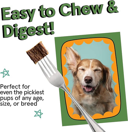 Real Meat Air Dried Dog Food w/ Real Beef - Four 5lb Bag of USA-Crafted Grain-Free Real Meat Dog Food Sourced from Hormone-Free, Free-Range, Grass-Fed Beef - Digestible, Natural, High Protein Beef