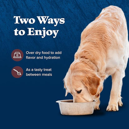 Blue Buffalo Wilderness Trail Toppers Wild Cuts High Protein Natural Wet Dog Food, Chunky Salmon Bites in Hearty Gravy 3-oz pouches (Pack of 24)