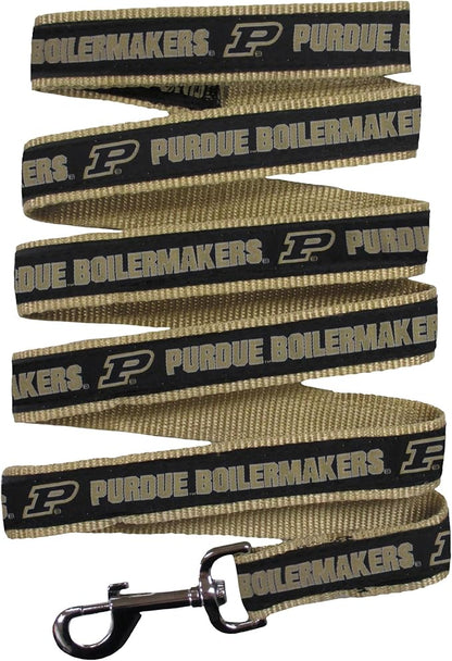 Pets First Collegiate Pet Accessories, Dog Leash, Purdue Boilermakers, Medium