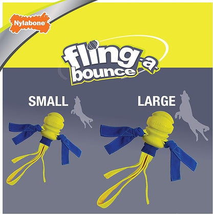 Nylabone Power Play Dog Fetch Toys Fling-a-Bounce Medium (1 Count)